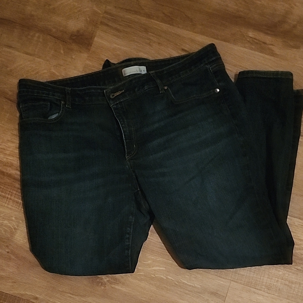 Dark Blue Denim Jeans